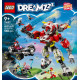 Klocki dreamzzz 71497 tygrysi mech coopera i hot rod zero