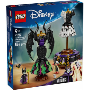 Klocki disney 43262 suknie diaboliny i cruelli de mon