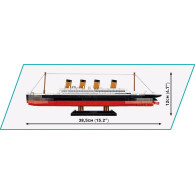Klocki r.m.s. titanic 593 klocki