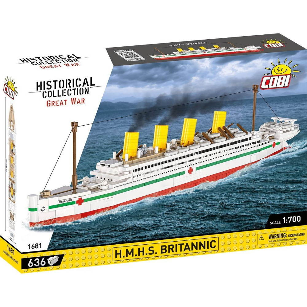 Klocki h.m.h.s. britannic 636 klocków