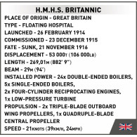 Klocki h.m.h.s. britannic 636 klocków