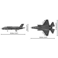 Klocki f-35b stovl lightning ii 610 klocków
