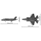 Klocki f-35b stovl lightning ii 610 klocków