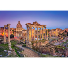 Pussel med 1000 delar av Forum Romanum i Rom, Italien.