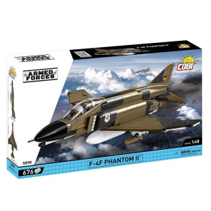 Klocki armed forces f-4f phantom ii 676 elementów