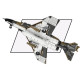 Klocki armed forces f-4f phantom ii 676 elementów