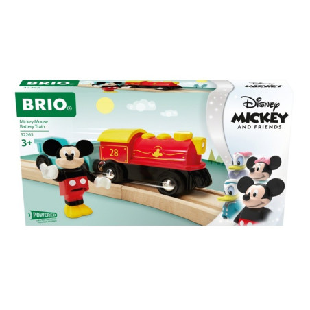 Tåget på batterier Musse Pigg