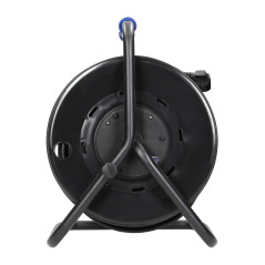 Förlängningssladd, 4 uttag 2P+Z, PVC-kabel H05VV-F 3x1,5mm², längd - 50m, FASTA UTTAG, termisk, strömbananskydd.