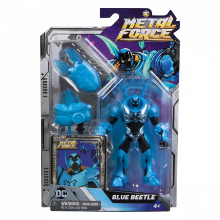 Metallfigur Full Blue Beetle | HandlaSmidigt.se