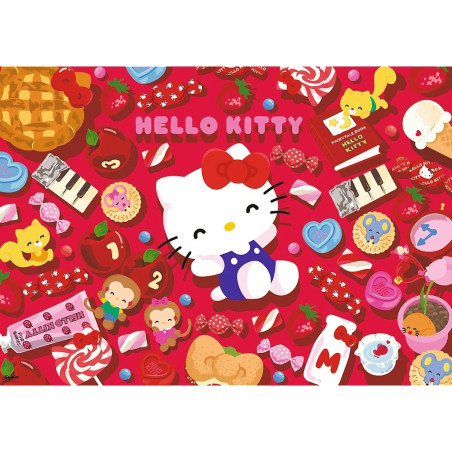 Pussel med 1000 delar med Hello Kitty