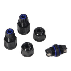 Kabelanslutningskontakt rak MINI IP68, 3x1,5mm², 450V/16A | HandlaSmidigt.se