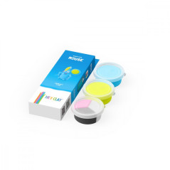 Plastilin hey clay figur pösiga djur, mus