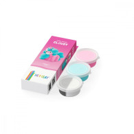 Plastilin hey clay enhörningar 3-pack, molnig