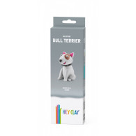 Plastilin hey clay figur hund bulldog