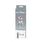 Plastilin hey clay figur hund bulldog