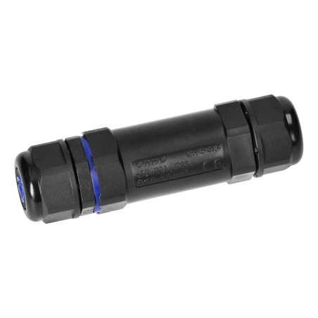 Kabelanslutningskontakt rak M25 IP68, 5x6mm², 450V/30A