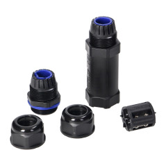 Kabelanslutningskontakt rak M25 IP68, 5x6mm², 450V/30A | HandlaSmidigt.se