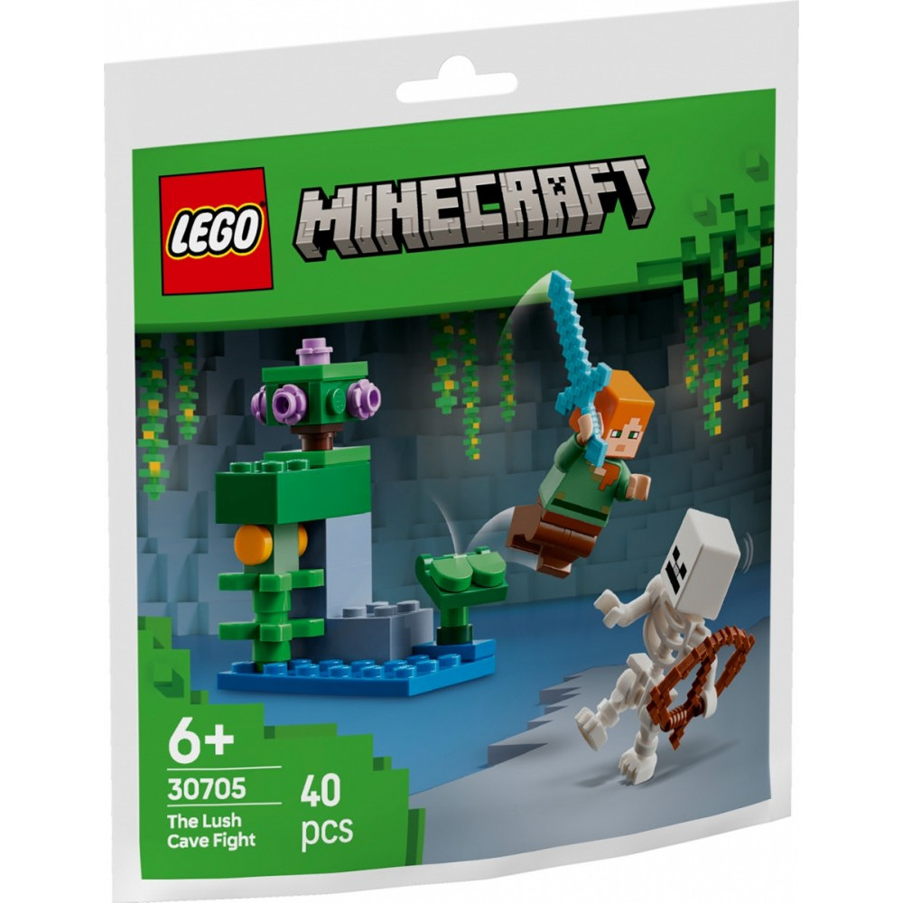Klocki minecraft 30705 walka w bujnej jaskini