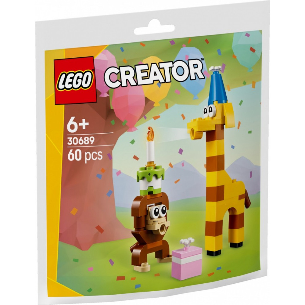 Klocki creator 30689 urodzinowe zwierzaki