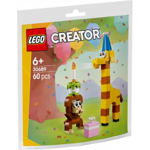 Klocki creator 30689 urodzinowe zwierzaki