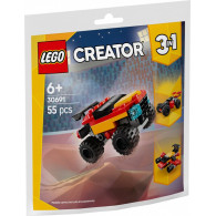 Klocki creator 30691 har en liten monstertruck som kan byggas om.