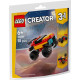 Klocki creator 30691 har en liten monstertruck som kan byggas om.