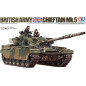 Modell av plast brittisk Chieftain Mk 5 stridsvagn
