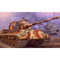Modell av plast Tiger II Ausf. B