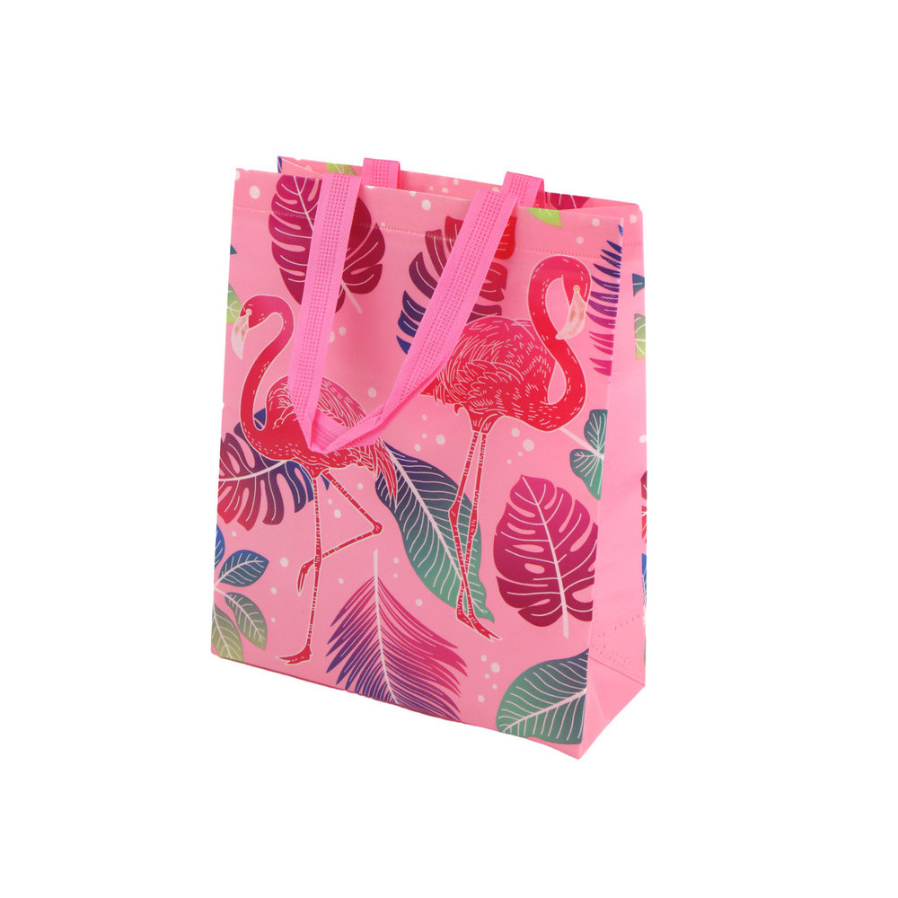 Torba Prezentowa Flamingi Różowa 30,5cm x 24,5cm x 10cm Torba Prezentowa Flamingi Różowa 30,5cm x 24,5cm x 10cm