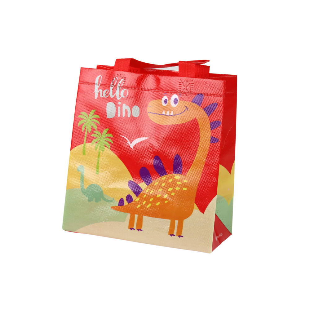 Presentpåse Dinosaurie Röd 23cm x 21,5cm x 11cm Presentpåse Dinosaurie Röd 23cm x 21,5cm x 11cm