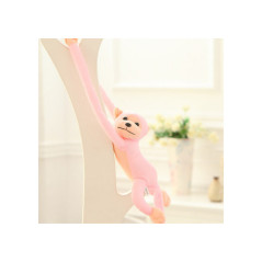 Maskot Pluszowy Apan med Ljud Rosa 60 cm | HandlaSmidigt.se