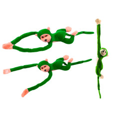 Mascot Plyschapa med Ljudgrön 60 cm