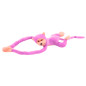 Maskot Pluszowy Apan Rosa med Ljud 80 cm