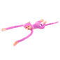 Maskot Pluszowy Apan Rosa med Ljud 80 cm