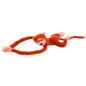 Maskot Pluszowy Apan med Ljud Orange 80 cm