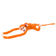 Plysch Maskot Apa honung Barn Orange honung Lyud 70 cm | HandlaSmidigt.se