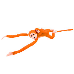 Plysch Maskot Apa honung Barn Orange honung Lyud 70 cm | HandlaSmidigt.se