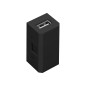 Kub med USB-uttag till möbeluttag OR-GM-9011/B eller OR-GM-9015/B.