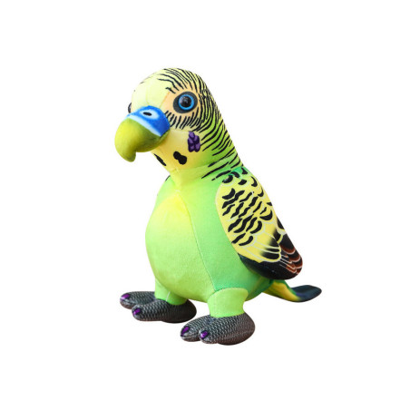 Maskot Plus Grön Papegoja 20 cm