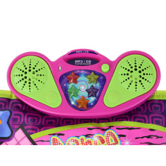 Dansmatta för barn med ljus och ljud på batteri 91cm x 93cm