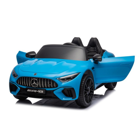 Bil På Batteri Mercedes AMG SL63 Blå Lackad
