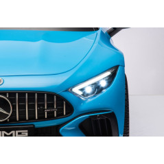 Bil På Batteri Mercedes AMG SL63 Blå Lackad | HandlaSmidigt.se