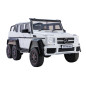 Bil på batteri Mercedes G63 6x4 24V Vit