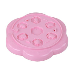 Nagelset Rosa Tips Nageldekaler Diamanter