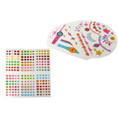 Skönhetssats Resväska med Tillbehör Ringar Tatueringar