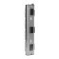Möbel- und Küchensteckdosen zum Aufkleben 4x2P+Z INOX.