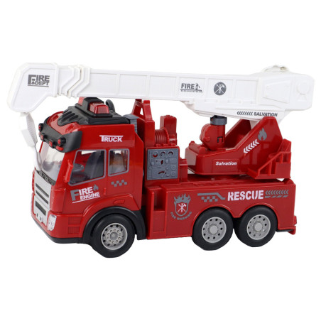 Brandkåren med Fjärrstyrd Kranmodell