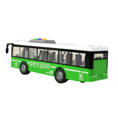 Batteridriven buss Ljus Ljud Drift Friktion Grön 116