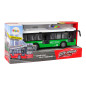 Batteridriven buss Ljus Ljud Drift Friktion Grön 116