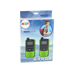 Kortvågsradio Walkie-Talkie Grön Räckvidd 3 km Kommunikationspryl